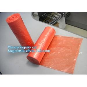 a full sized pva water soluble pet poop bag on roll, Durable and recyclable pva