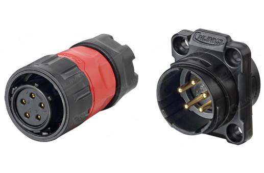 Multifunctional Male Female Cable Connector , M20 5 Pin Circular Connector For