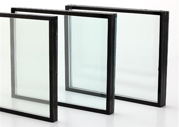 Double Glazed Insulated Tempered Glass / Tempered Safety Glass For Airports