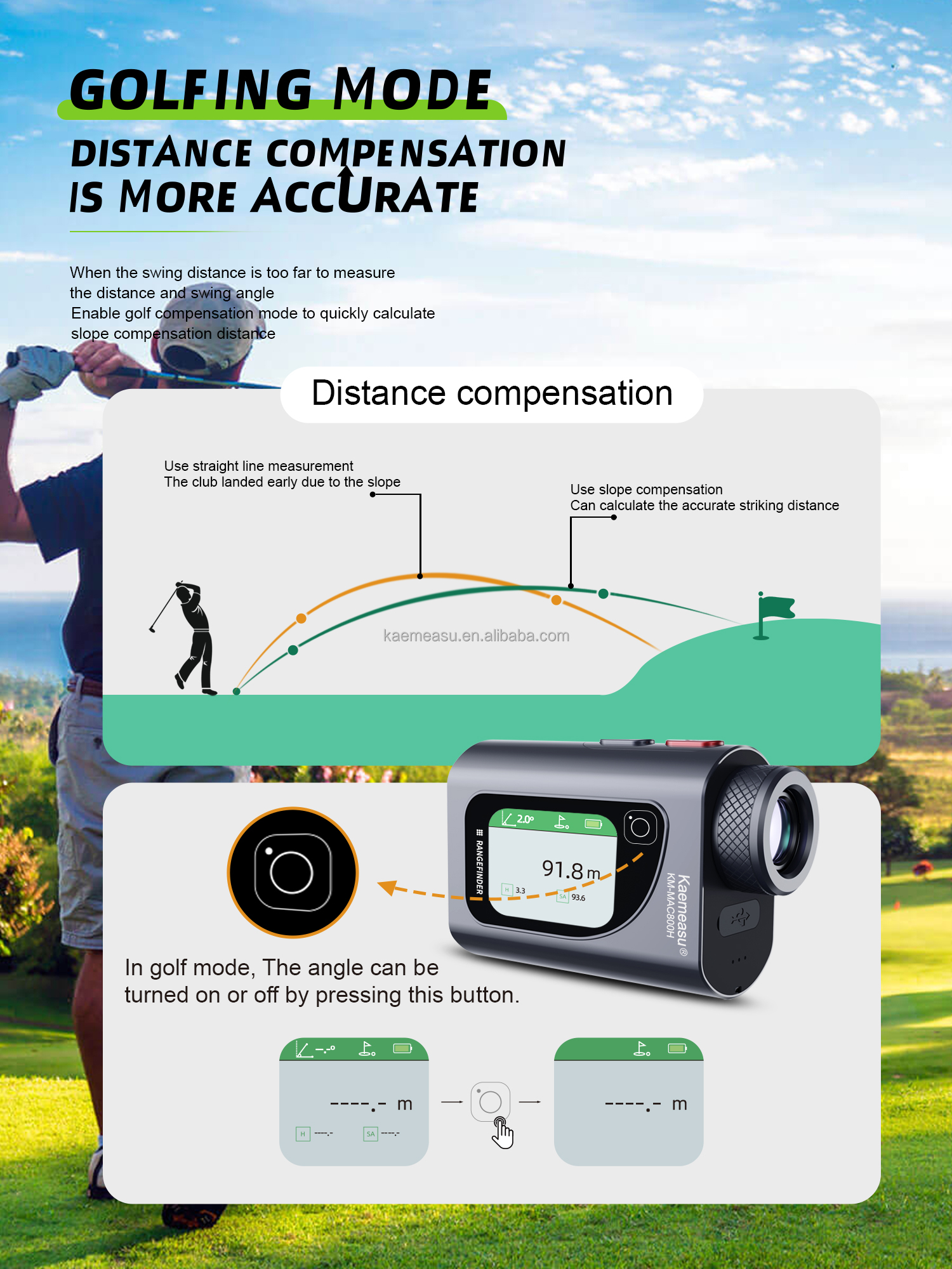 Customized Support OEM 600m Wireless Laser Measure Distance Meter Digital Ruler Combo High Accuracy for Engineers Architects Golfers