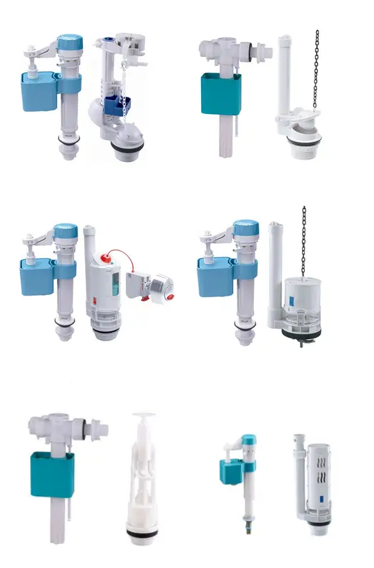 Powerful Flushing 3 Inch Outlet Toilet Single Flush Valve With 3.5L/s Flushing Speed