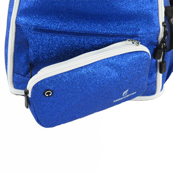 Travel Used Girls Sequin Backpack , Comfortable Blue Cheer Backpack