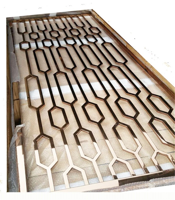 Mirror Copper Metal Screens For Office/Room/Interior Decoration