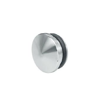 Glass Sliding Door Seriers endpiece GL-009, stainless steel 304, finishing satin