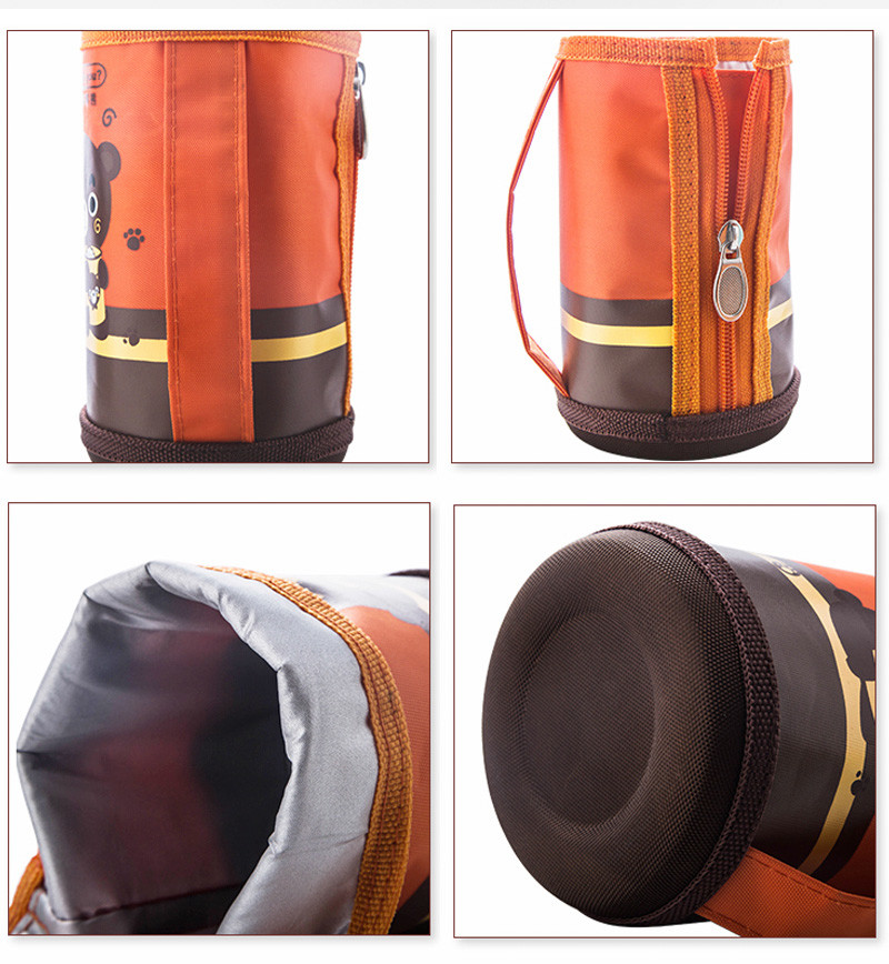 Neoprene Zipper Handle Water Child Insulated Bottle Bag
