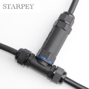 China T Type 4 pin wire underwater connector electrical quick fast installation 4 ways IP68 waterproof connector on sale