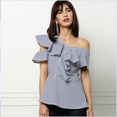 long sleeve casual blouse designs for women