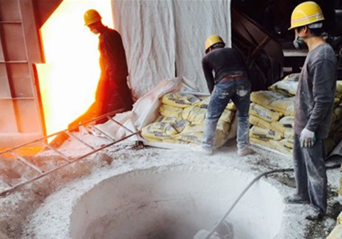 Induction Furnace Acid Resistant Ramming Mass with 0.5% Al2O3 and 0% MgO Content