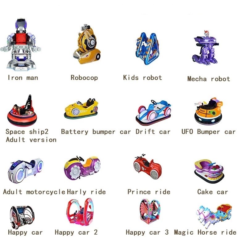 American Standard Adult Bumper Cars With Remote Control Operated