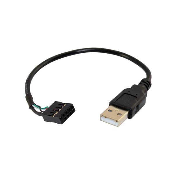 A Male To Dupont 10 Pin Female Header Usb 2 Wiring For Motherboard Cable 20mm