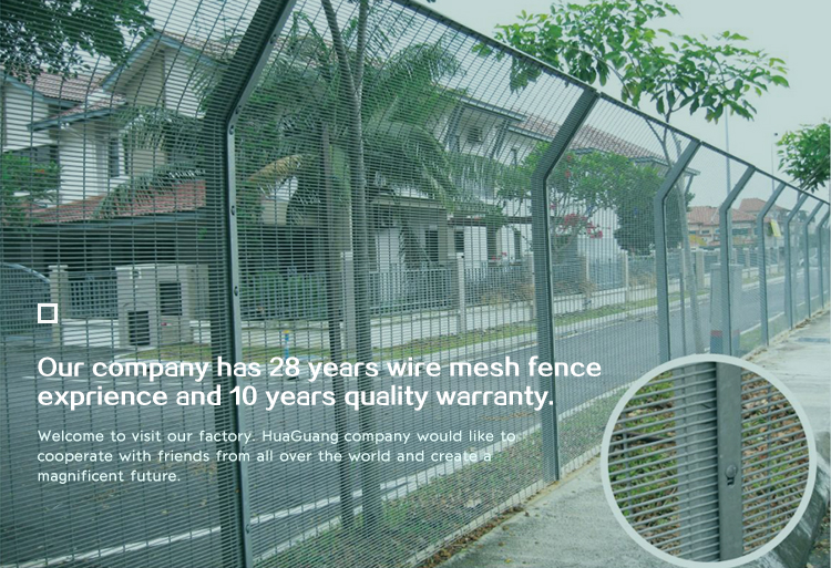 358 anti climb prison security fence price