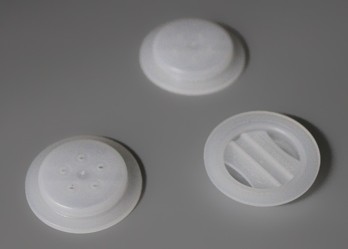 White PE One Way Ventilation Valve / Small Plastic 1 Way Air Valve