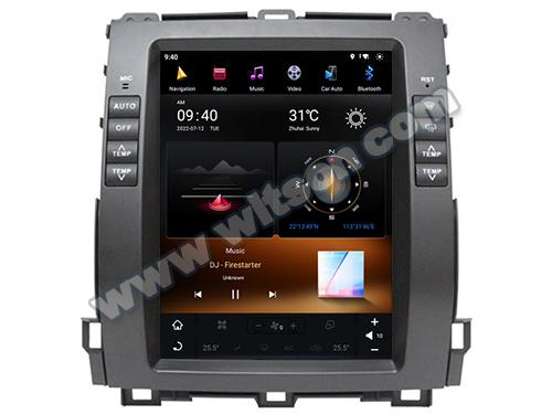 9.7" Screen Tesla Vertical Android Screen For Toyota Land Cruiser Prado 120