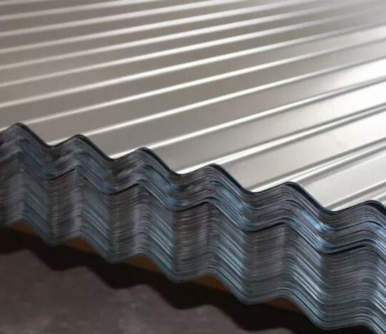 Galvanized Corrugated Sheet Panels Wave Tiles Curved Corrugated Metal Roof Panels Z70 0.35mm g550 structural grad