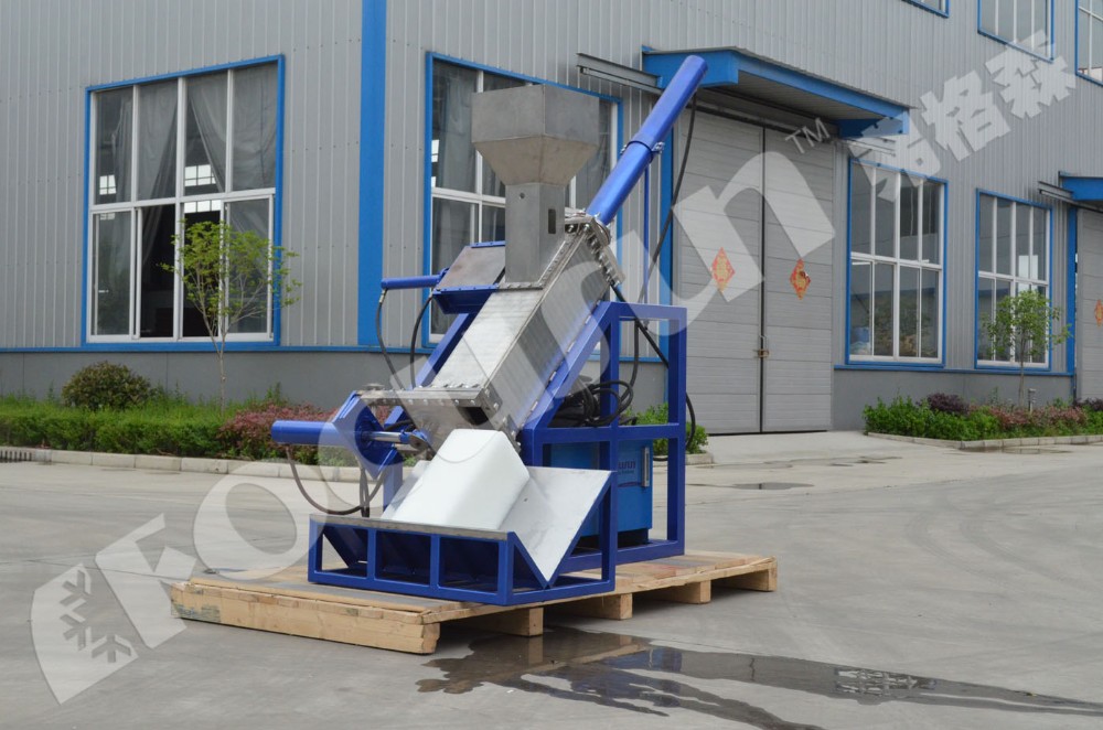 Blue NIZA Paint 90KW Industrial Block Ice Maker Machine CE Certificate