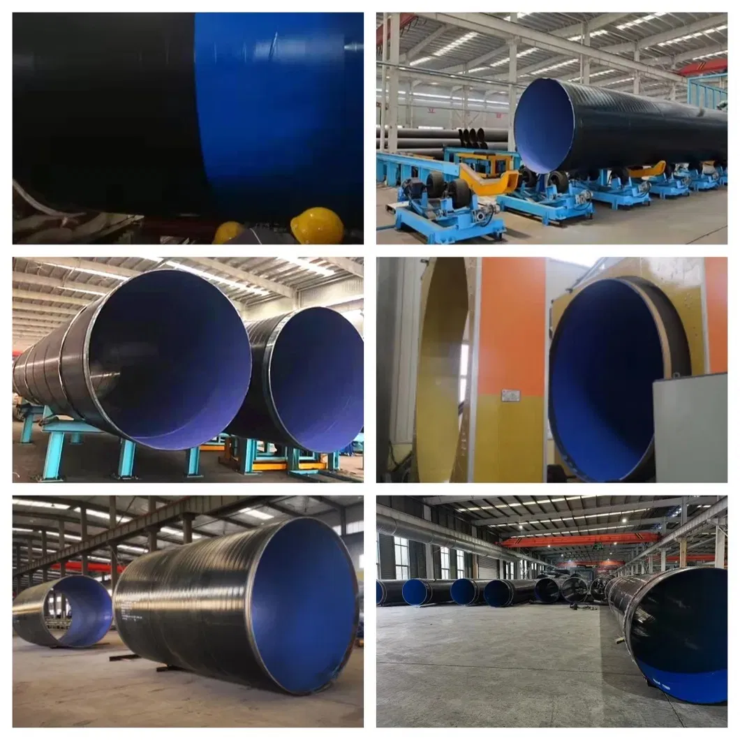 Tpep Steel Pipe Internal External Fbe Coating Machinery 3lpe 2lpe Fbe Pipe