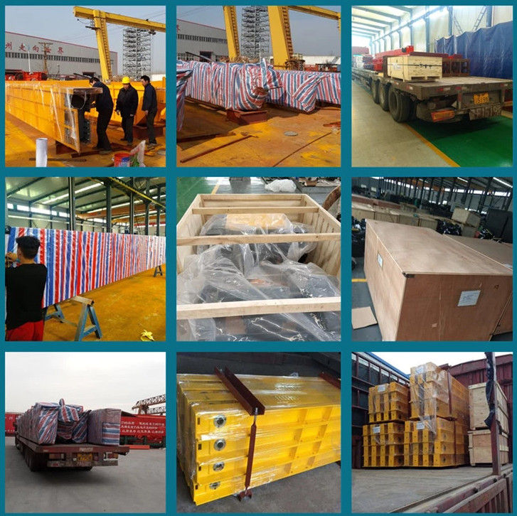 Simple And Compact Structure 5T Single Girder Gantry Crane Industrial Factory Rail type