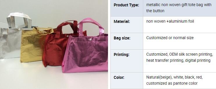 Metallic Laminated Bags Cooler Bags Zipper Bags Wine Bottle Bags Drawstring Bags Shoulder Bags/Postman bag Garmemt Bags