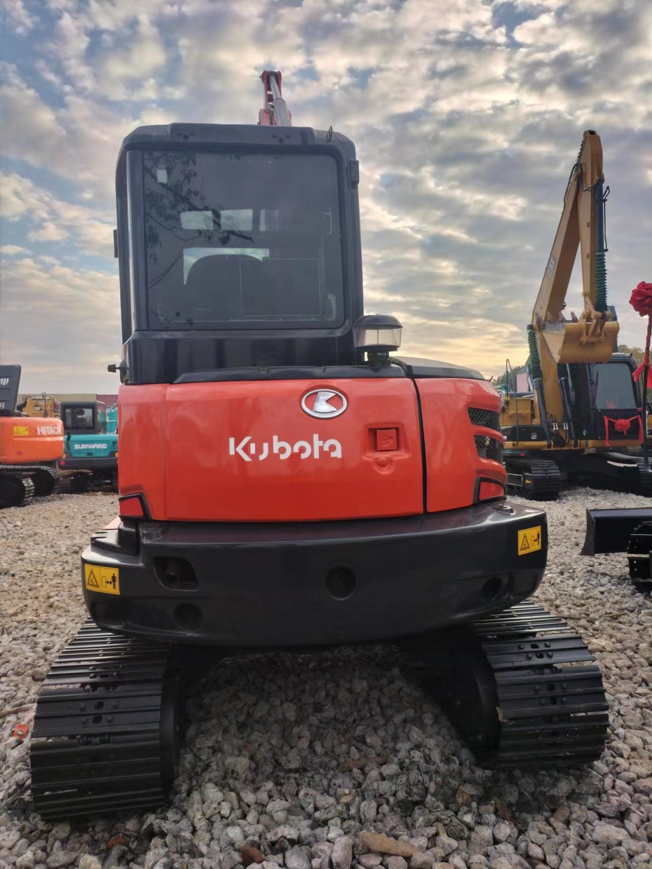 Used Kubota Digger KX165 Secondhand 6.5ton Small Type Mini Crawler Excavator