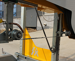 31 Inch Cutting Diameter Forestry Machine Band Saw for Fast Cutting Speed Wood Cutting