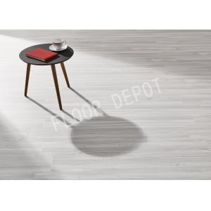 Home PVC Waterproof Vinyl Tile Click Lock Embossed Surface Virgin Material