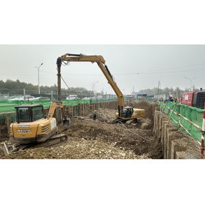 Hydraulic Vibroflotation Compaction Equipment High Compaction Efficiency