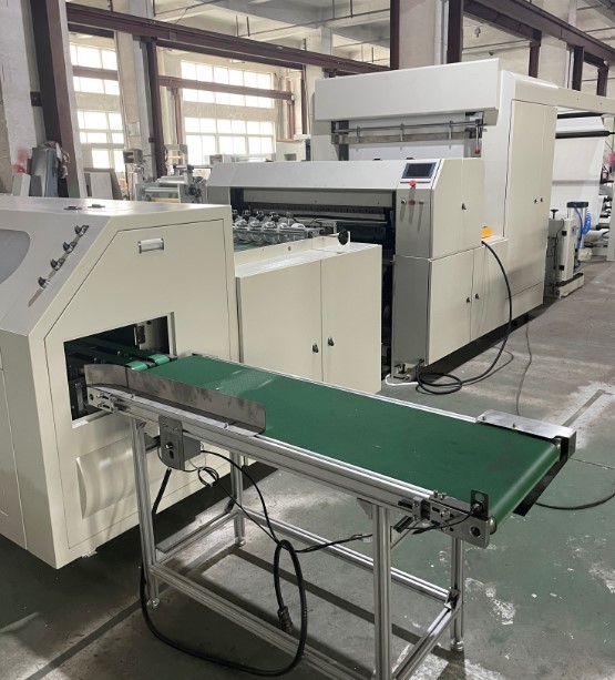 HJ-1400 Computer Cross Cutting Machine High Speed With Servo Motor Control 1400mm slitting cutting for a4 paper cutting