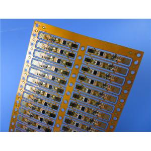  Assembled Flexible PCB Built On 0.15mm 2-Layer FPC Polyimide (PI) With Immersion Gold and yellow coverlay Manufactures