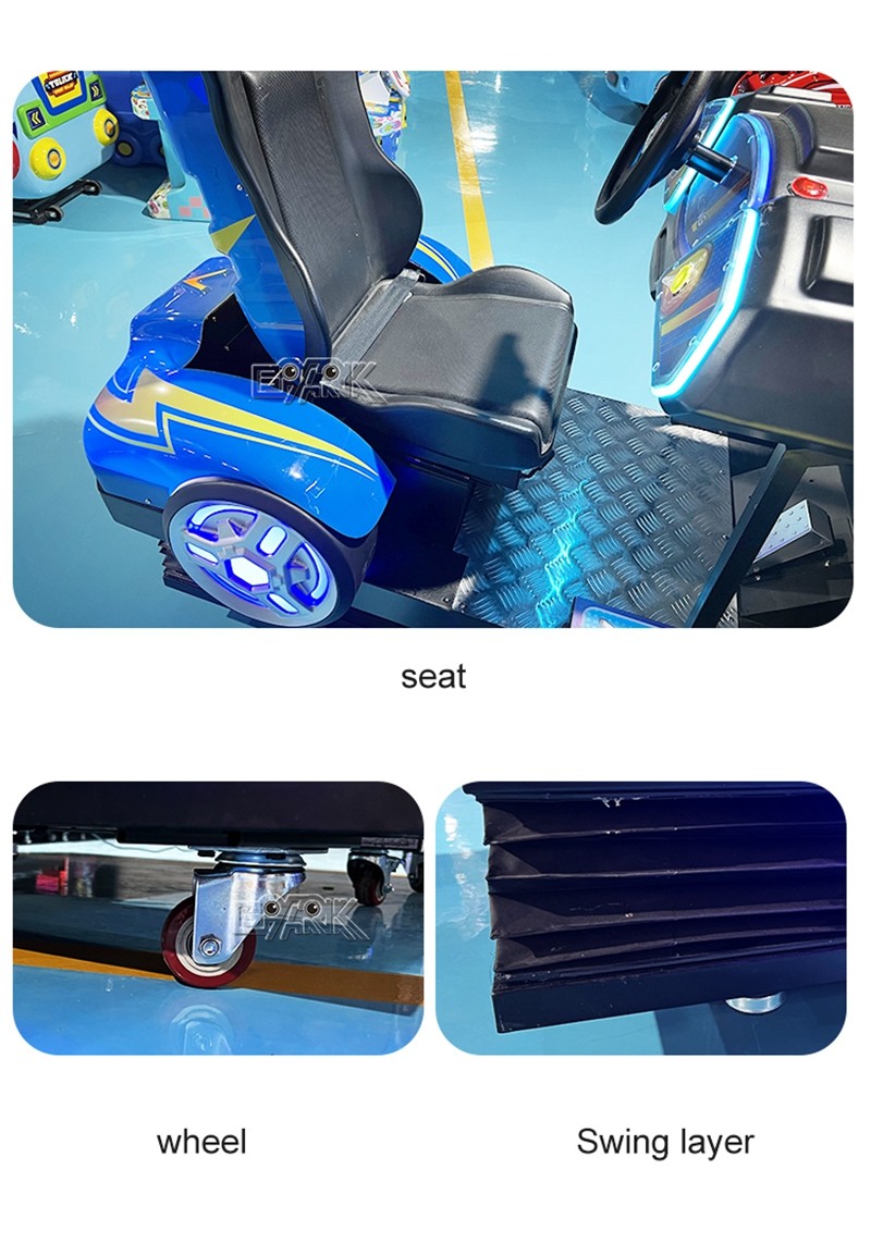 Speed Track Dynamic Storm Simulator Arcade Racing Car 500W CE Certificate