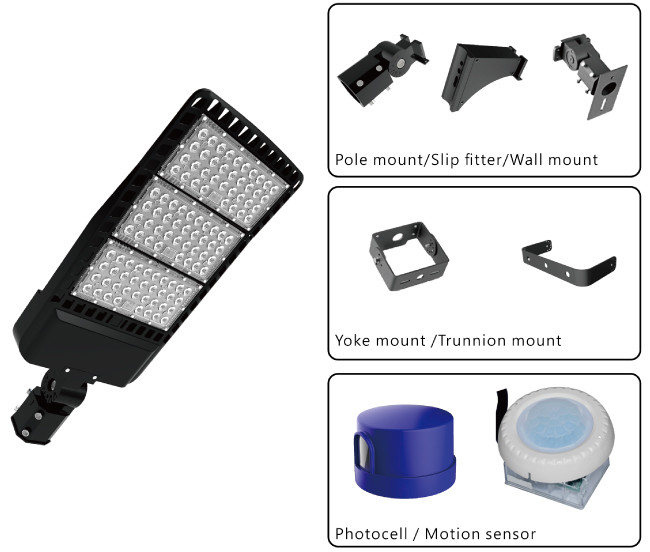 Waterproof IP65 110V 150W Outdoor LED Area Light Wall Pack LED Fixtures