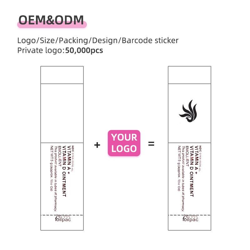 Organic Cosmetic Eyebrow Lip Tattoo Aftercare Vitamin A D Private Label