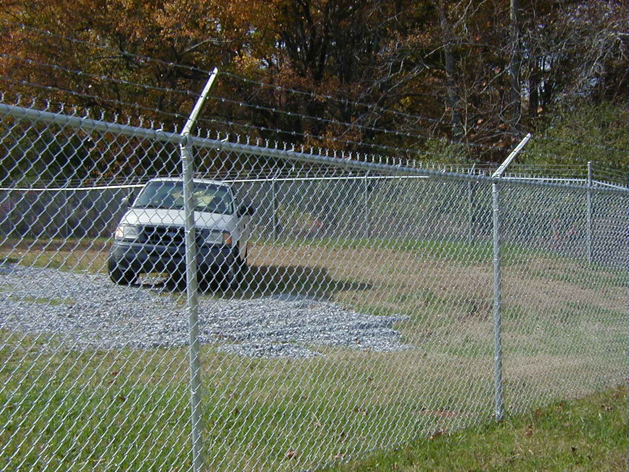 Heavy Duty 2''X 2'' Chain Link Fence 9 Gauge Galvanized 50ft X 8ft Diamond Wire Mesh