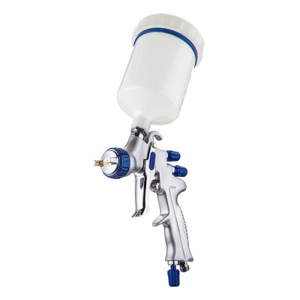 L.V.M.P. Hvlp Gravity Feed Air Spray Gun 1.3mm Nozzle Size 600cc Aluminum Cup
