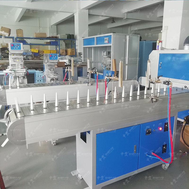 1 Phase 10m/Min Two Burners Flame Treatment Machine For PP Bottle