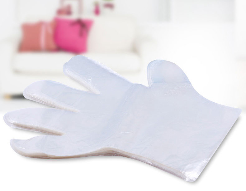 Latex Free Polythene Gloves Food Handling / Poly Food Service Gloves