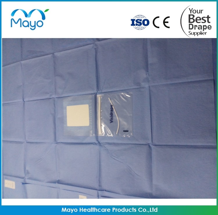 Sterile Surgical Ophthalmic Drape Incise Film and Clear View Pouch