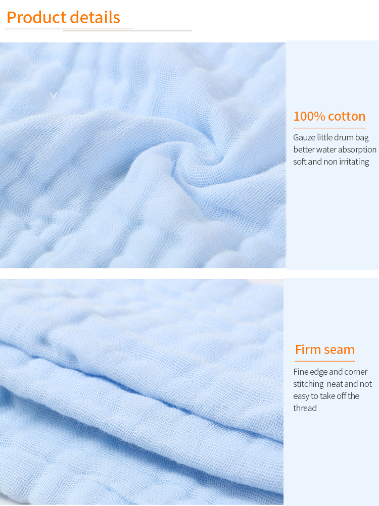 Baby Registry Must-Haves Square Baby Washcloths Set Soft and Gentle 12 x 12 inches