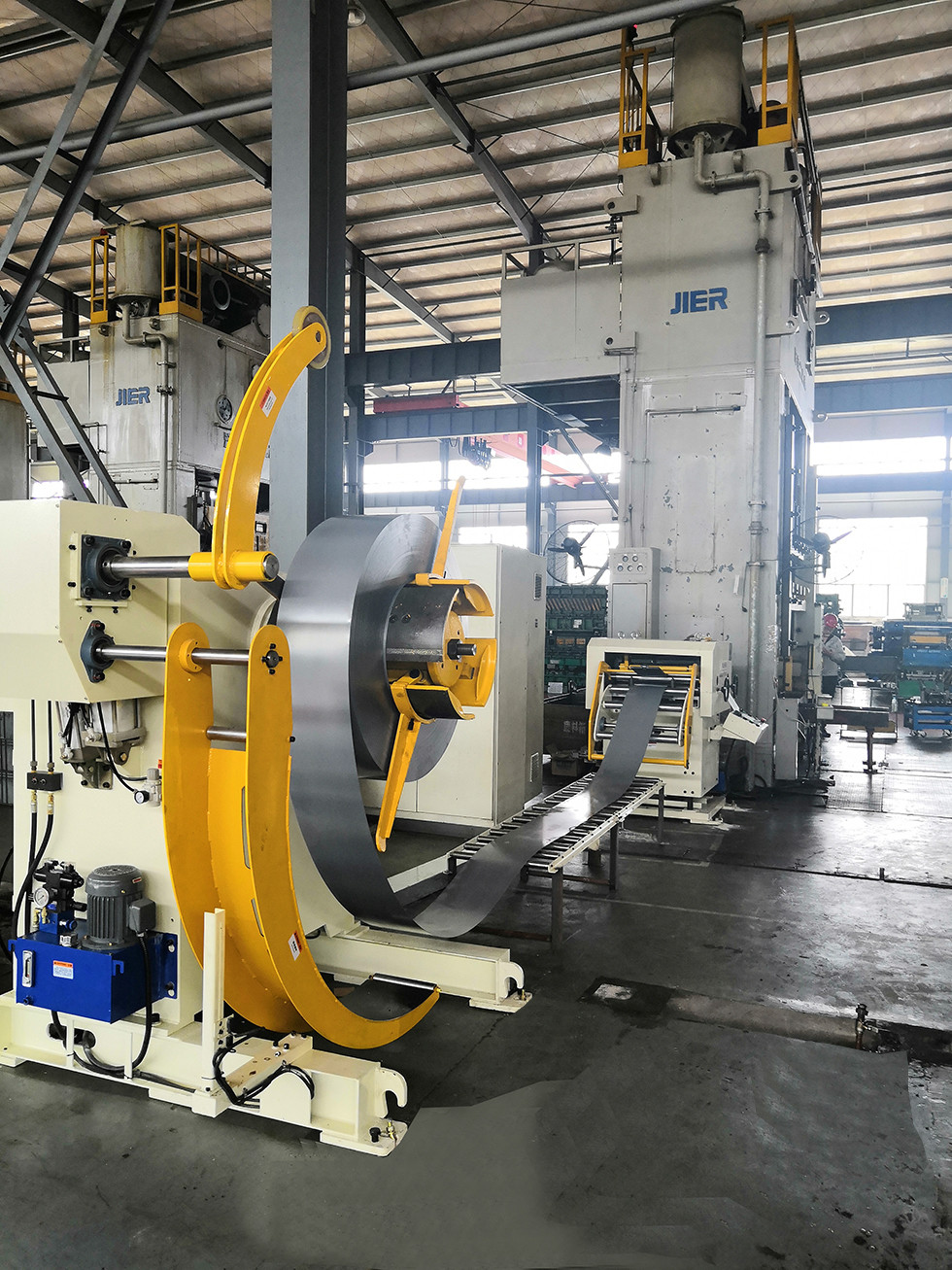 Hydrauilc Stamping Coil Handing High Precision Decoiler Feeder for Automobile Spare Parts Manufacture
