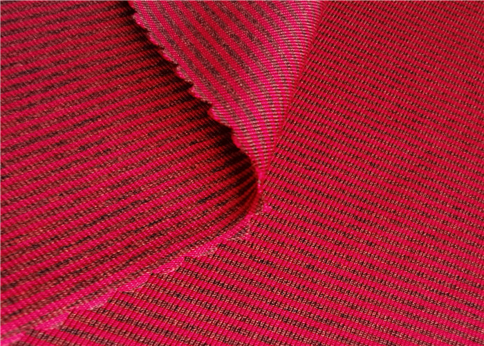 Soft 160GSM Grey Cationic Melange Polyester Spandex Fabric For T-Shirt