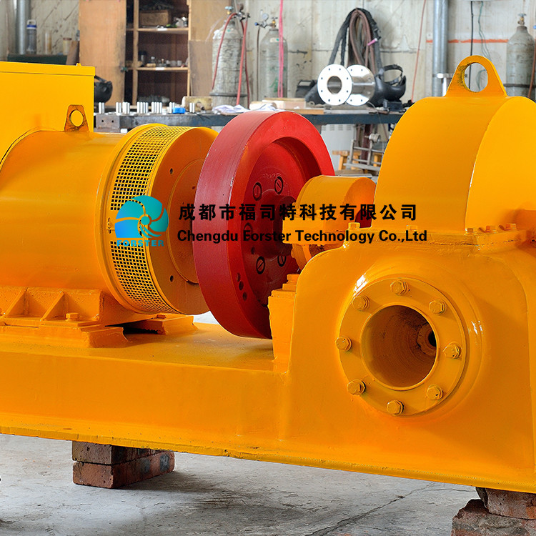 Hydro Integrated 100m Head 800kw Pelton Turbine Generator