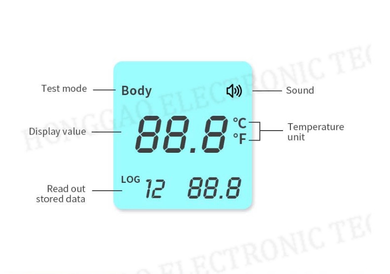 Home Forehead Thermometer for Baby Adult digital infrared ear thermometer