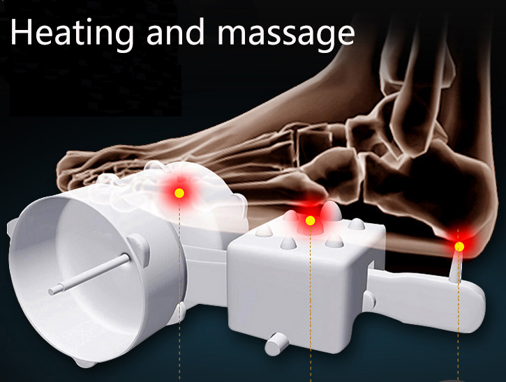Modern Design Shiatsu Foot Massager Ease Daily Fatigue Multifunctional