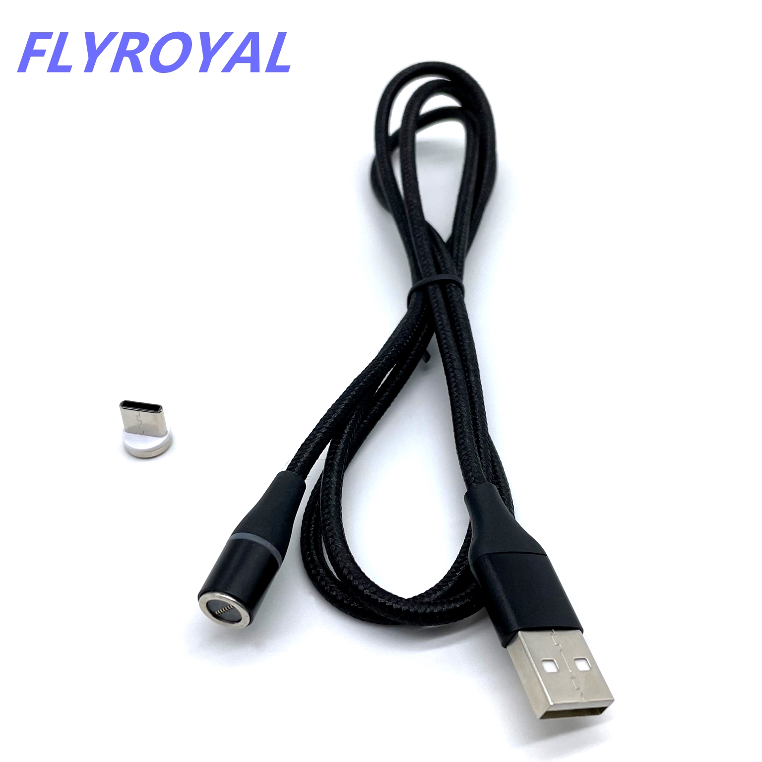 Fast Charging 5A 6A 3 In 1 Magnetic USB Cable Flexible USB C Micro USB