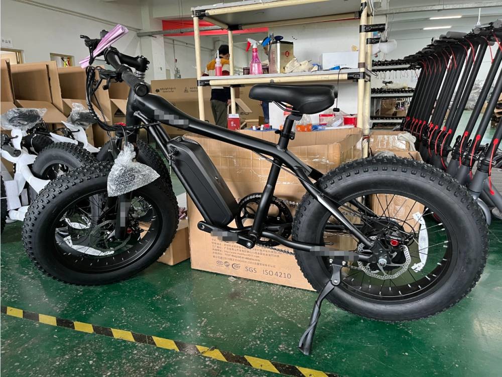 20 Fat Tyre Ebike 1000w 500w 17Ah Big Fat Wheel Electric Bicycle