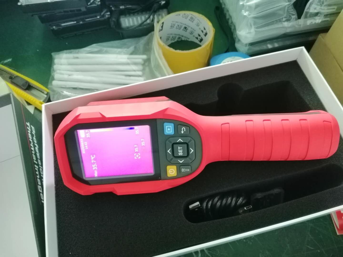 12μm Temperature Measurement Thermal Camera