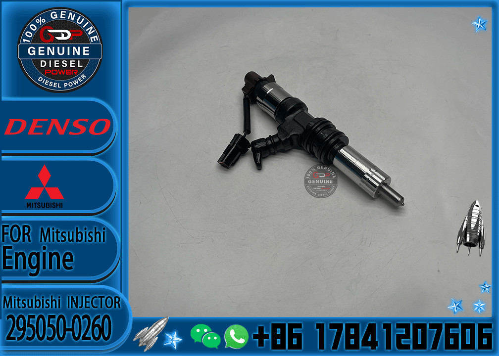 Diesel Fuel Injector Assembly 295050-0260 For Mitsubish 6M60 EURO 5 ME306476