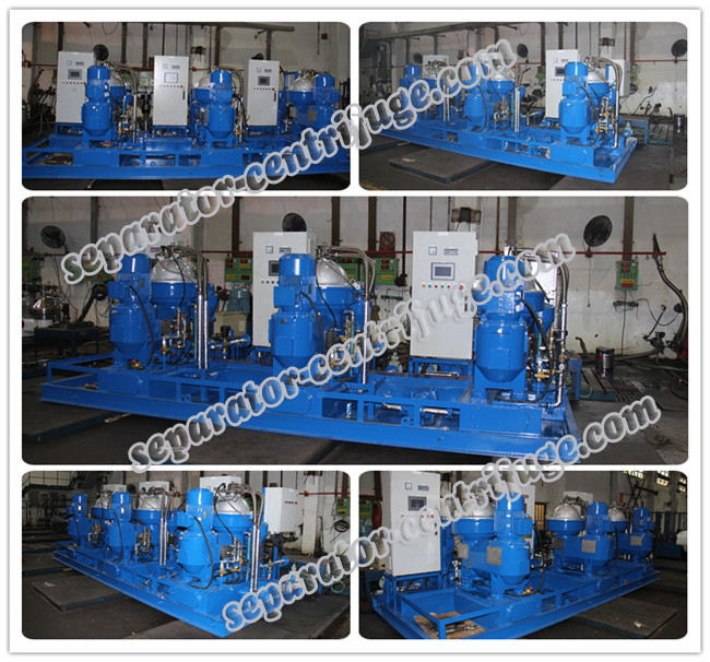 Unit Type Disc Stack Centrifugal Separator Wide Marine Diesel Engine Used