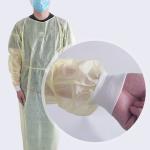 PPE Disposable Waterproof Protective Isolation Gown 25gsm PP Non Woven Isolation
