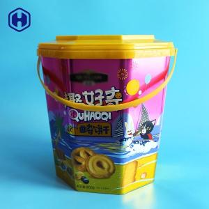  Large Gallon 1.96 IML Bucket 8250 ML Plastic Huge Plastic Cookie Containers Manufactures