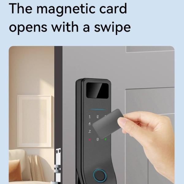 D7 Fingerprint Door Lock with Tuya Bluetooth for 40-90MM Doors